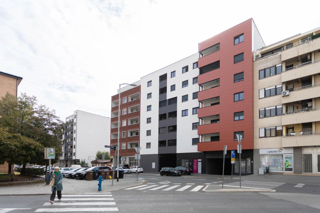 Design 2Bdr Apartment With Balcony- Free Parking Zagreb Extérieur photo